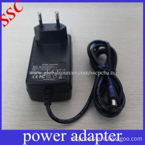 AC/DC Switching Adapter with 100-240V Power, Universal AC Input